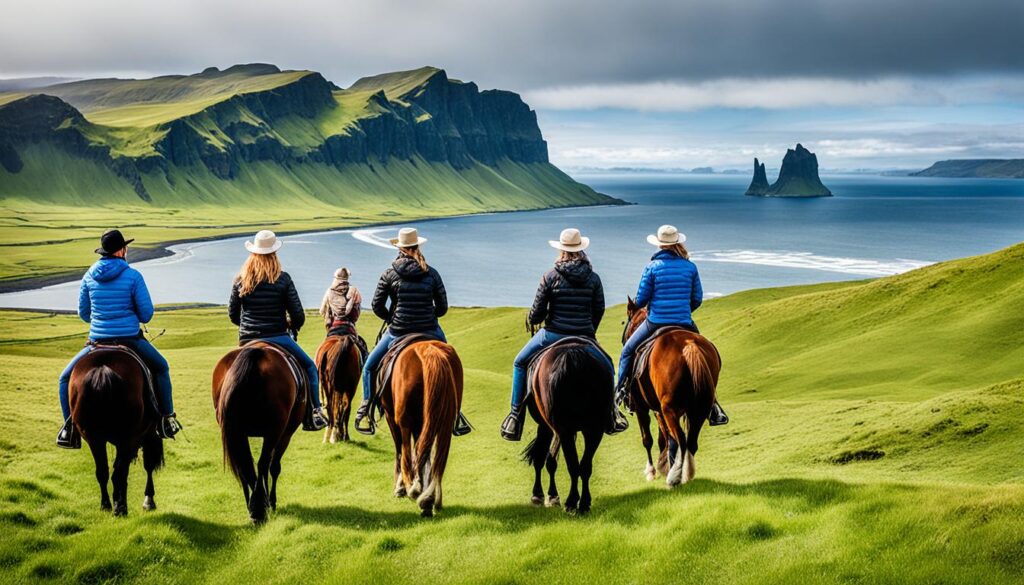horseback riding in Vik horseback riding in Vik