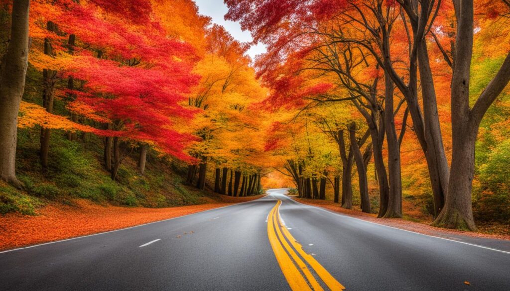 iconic fall foliage photography spots in Lancaster