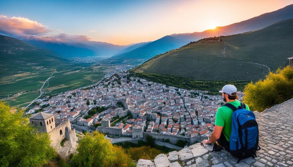 independent exploration in Gjirokaster