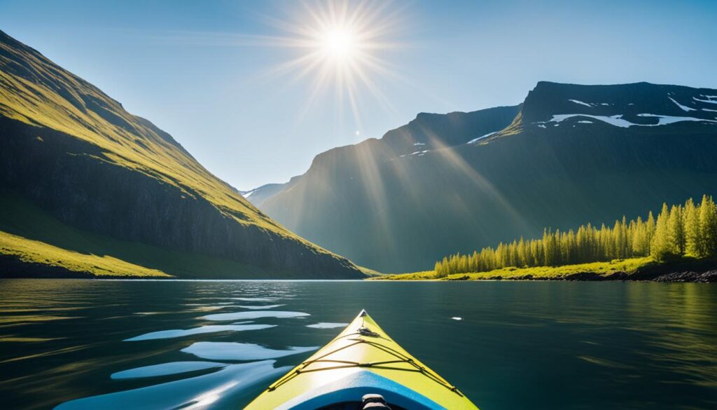 kayak tours Akureyrarfjörður kayak tours Akureyrarfjörður