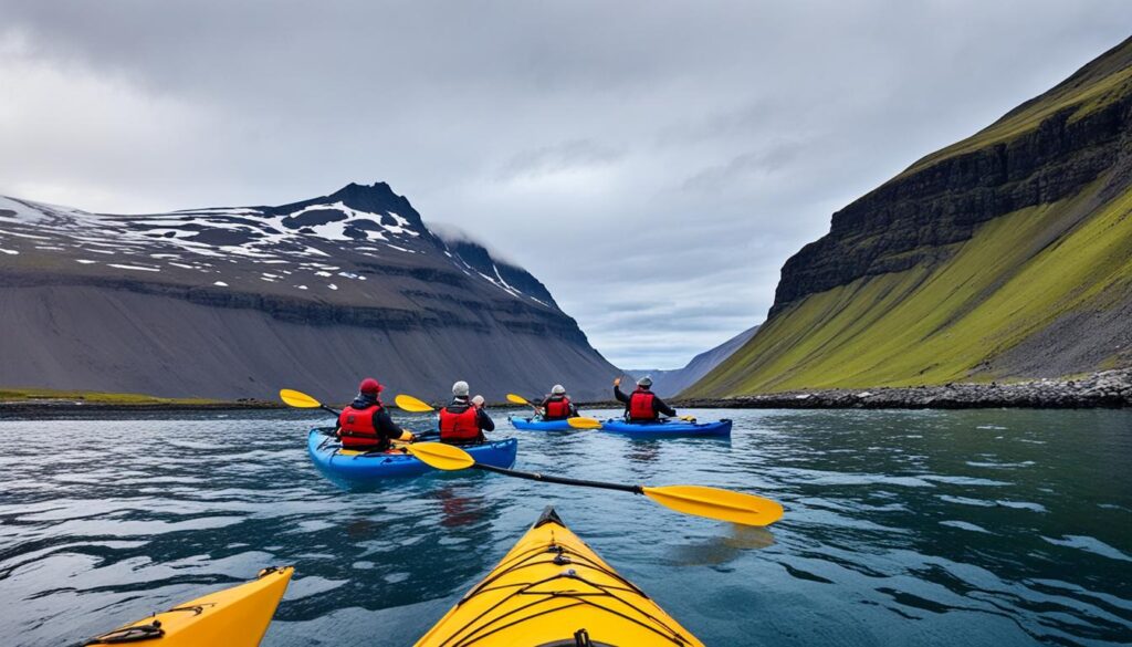 kayak tours in Ísafjörður kayak tours in Ísafjörður