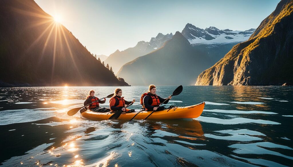 kayak tours in Ísafjörður