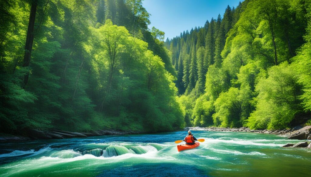 kayaking adventures near Memphis