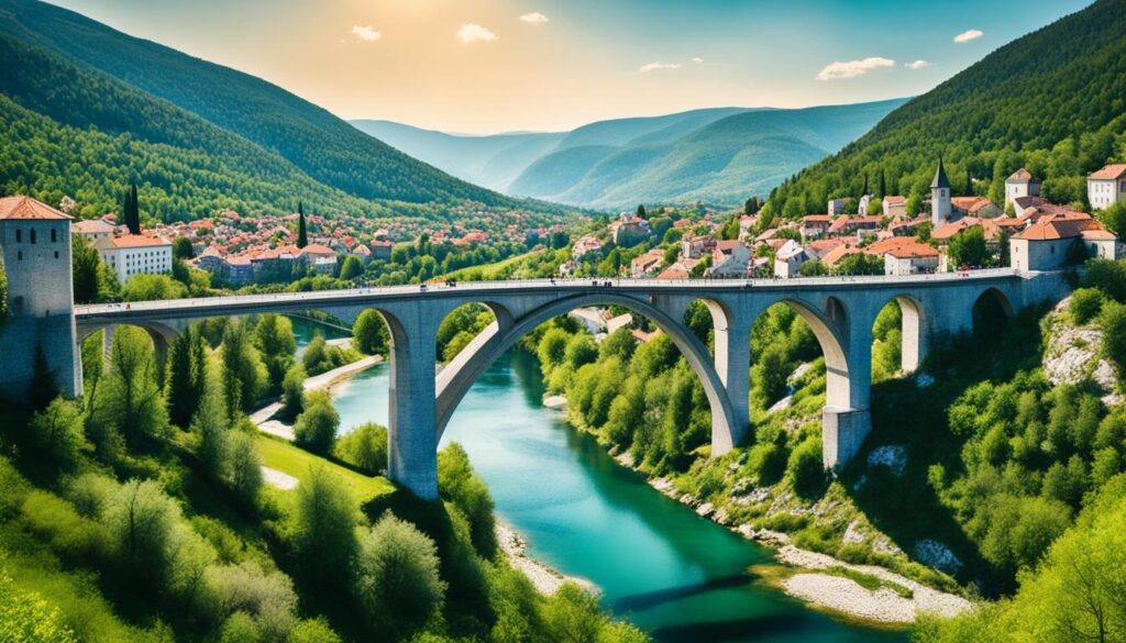 landmarks in Bosnia and Herzegovina