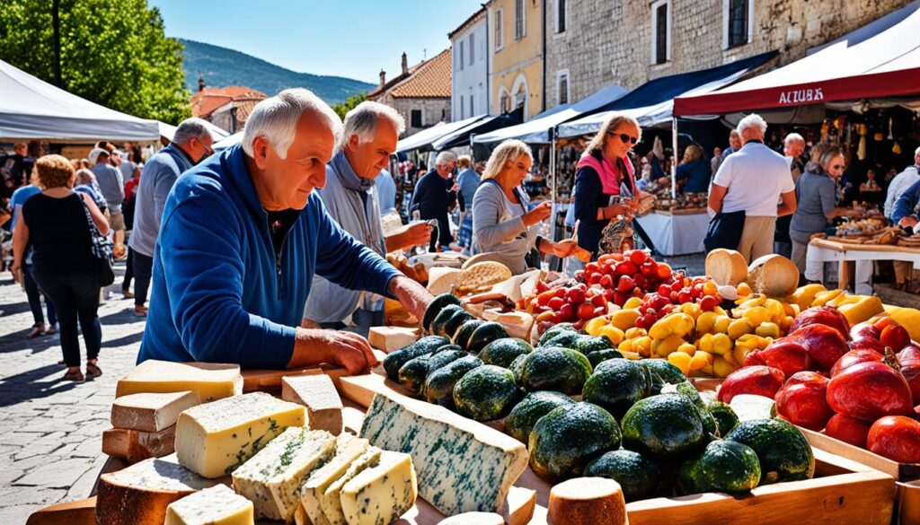 local treasures in Trebinje market