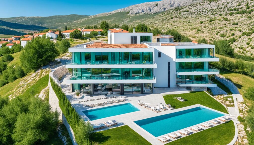 modern accommodations in Trebinje