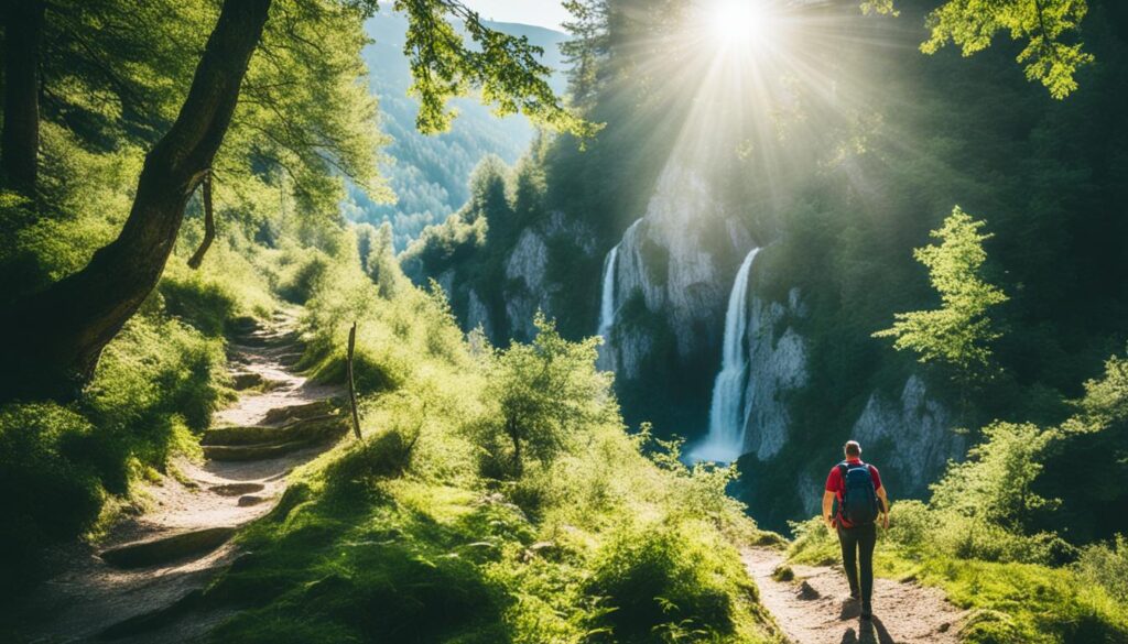 off the beaten path trails in Jajce