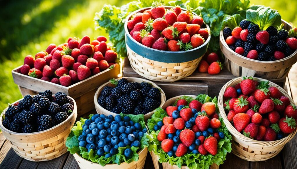 organic fruits and vegetables table organic fruits and vegetables table