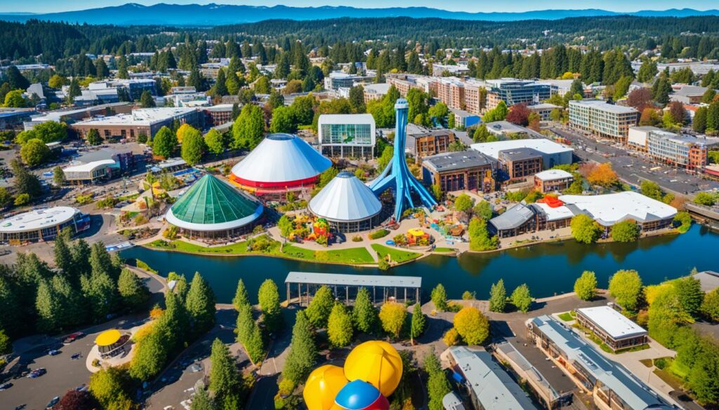 overview of kid-friendly attractions in Eugene