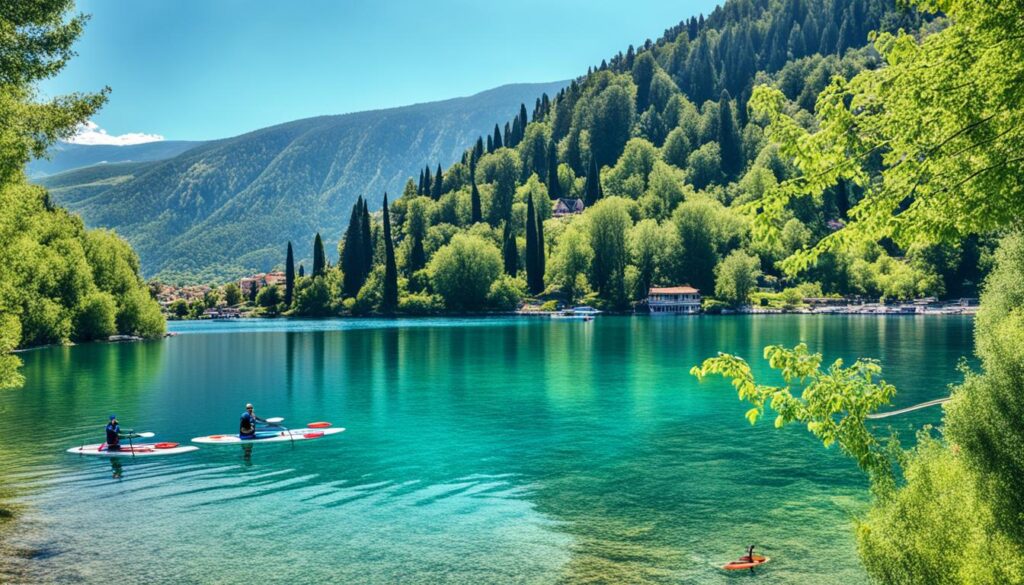 paddleboard rental Lake Ohrid paddleboard rental Lake Ohrid