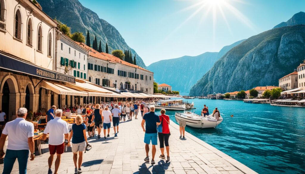 peak season in Kotor peak season in Kotor