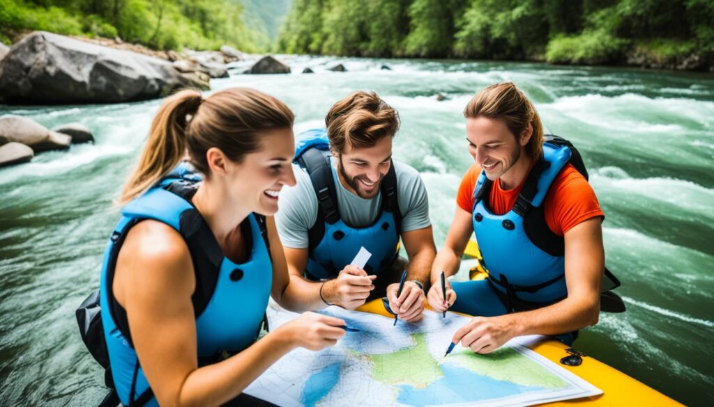 planning kayaking adventure planning kayaking adventure