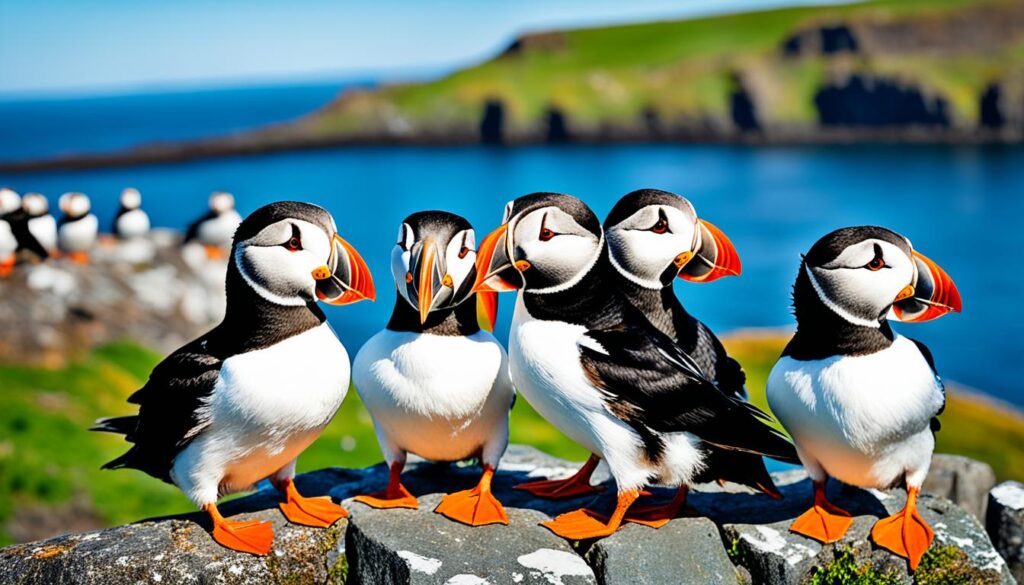 puffin sightseeing in Husavik puffin sightseeing in Husavik