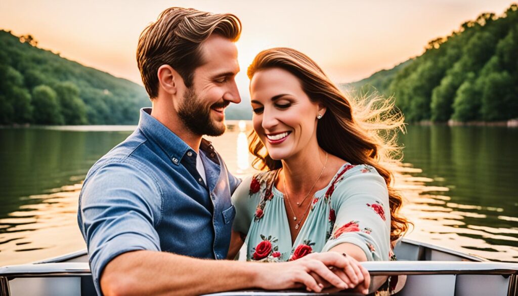 romantic paddle boat rides