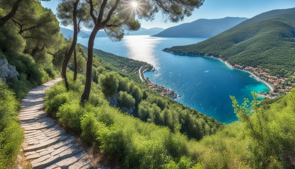 scenic trails near Herceg Novi scenic trails near Herceg Novi