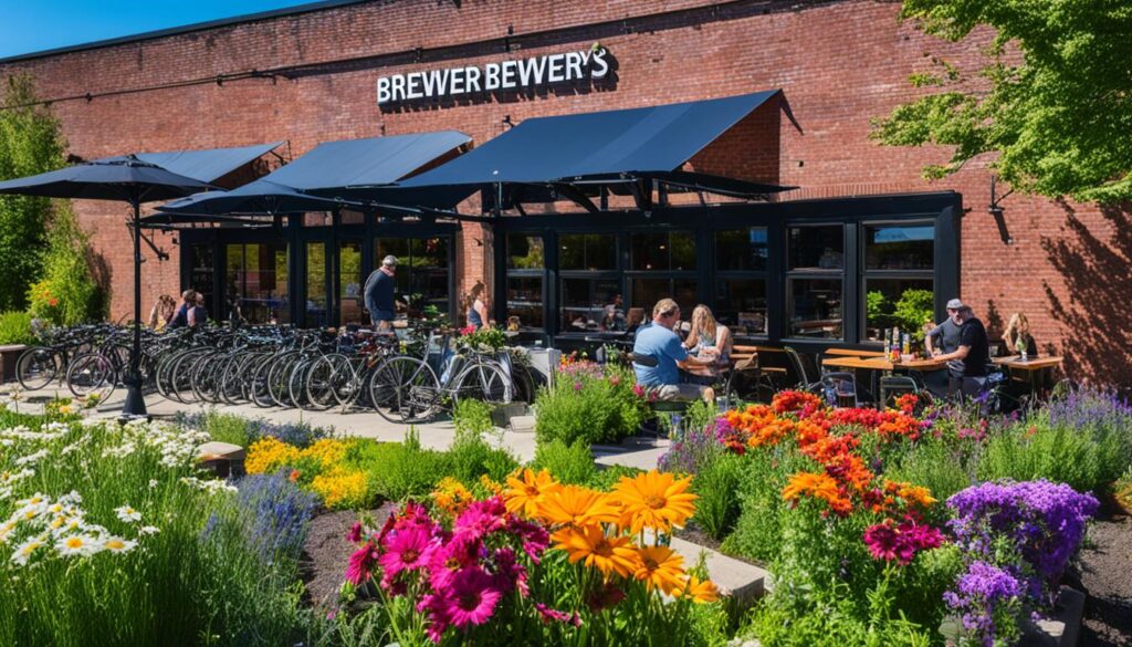 scenic views at Portland breweries scenic views at Portland breweries