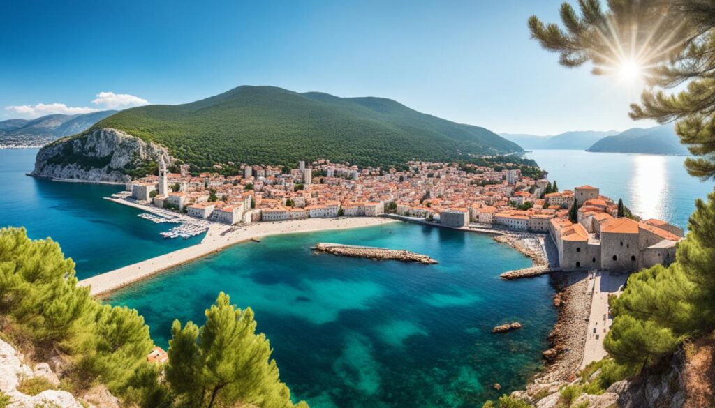 top spots for views in Budva top spots for views in Budva