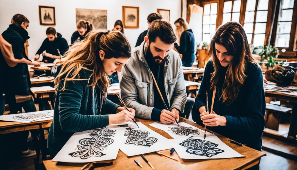 traditional Bosnian calligraphy workshops traditional Bosnian calligraphy workshops
