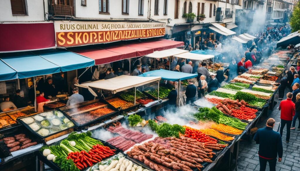 traditional Macedonian eateries Skopje