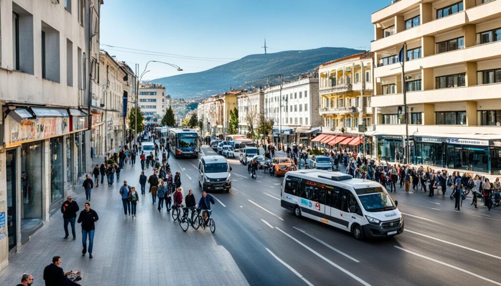 transportation in Podgorica transportation in Podgorica