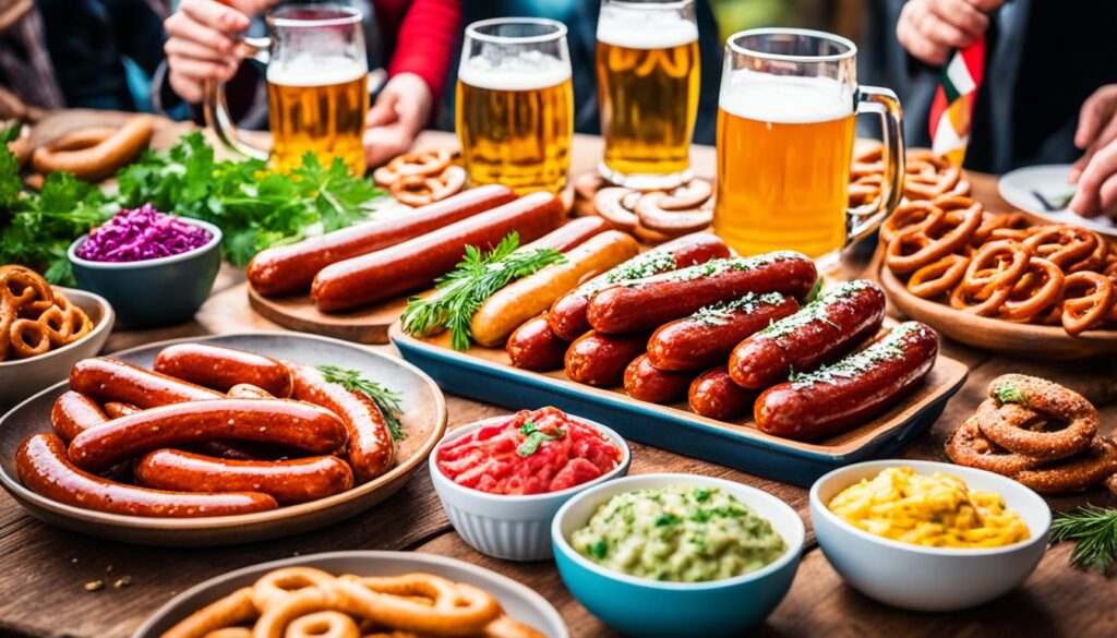 vegan dishes at Oktoberfest vegan dishes at Oktoberfest