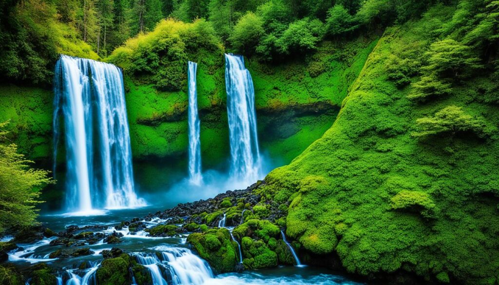 waterfalls near Eugene