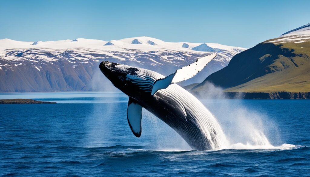 whale watching in Husavik