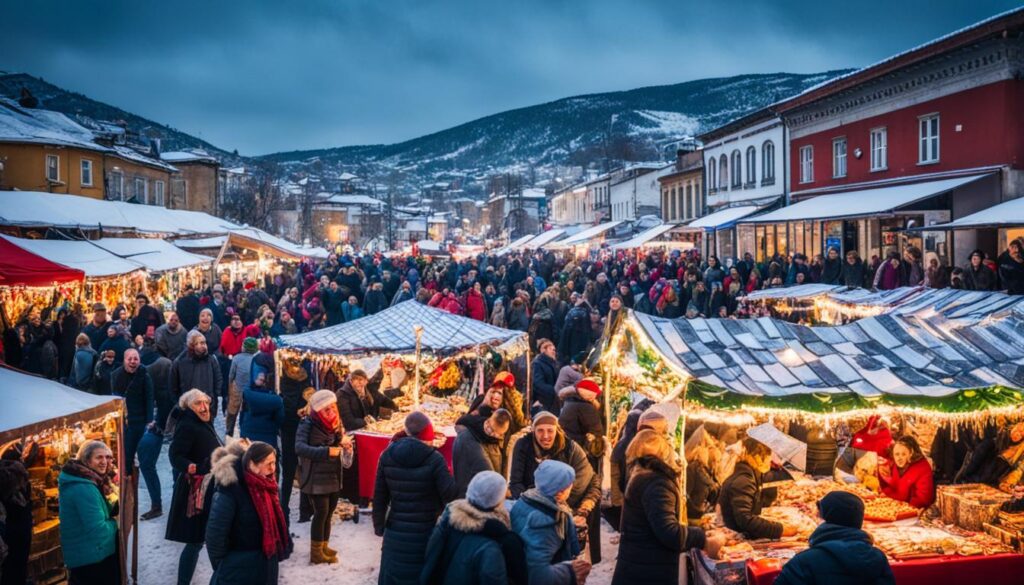 winter festivities Macedonia