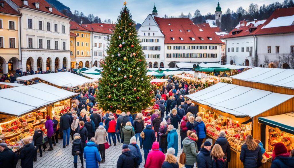 winter market Kranj winter market Kranj