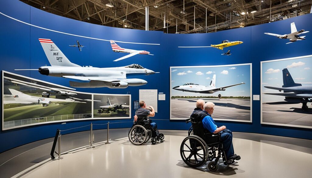 Accessibility at the Air Force museum Dayton Accessibility at the Air Force museum Dayton