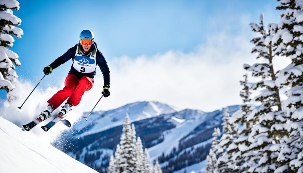 Adventure sports in Utah Olympic Park