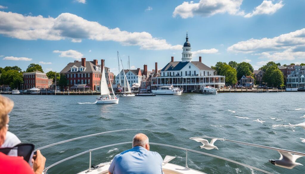 Annapolis sightseeing by boat