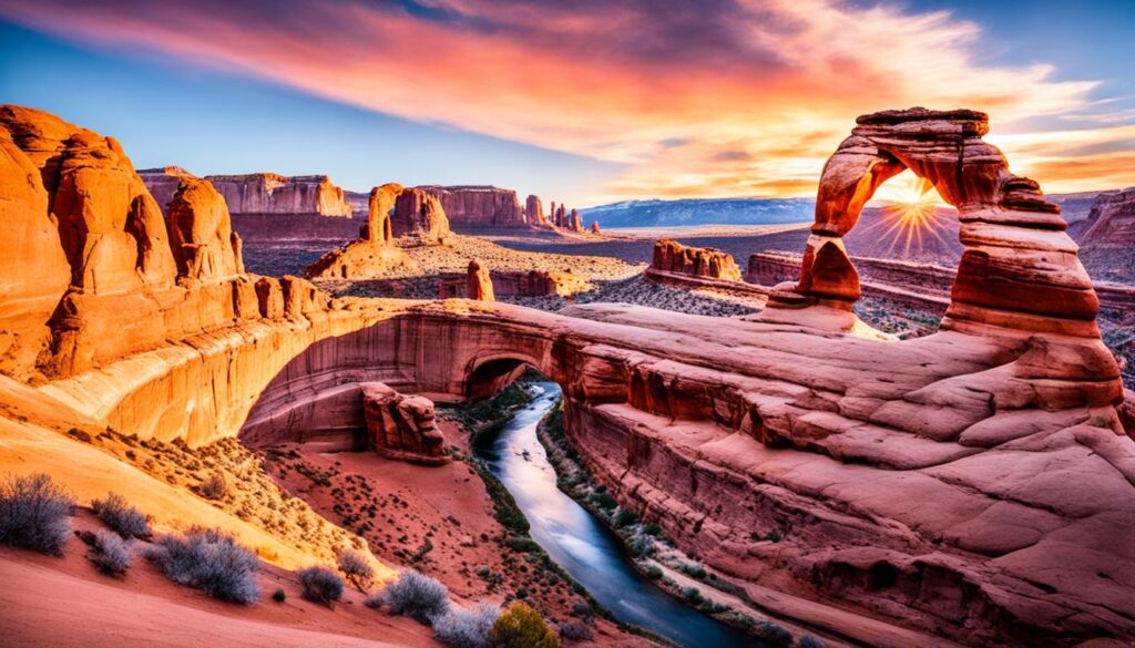 Arches National Park landscape Arches National Park landscape