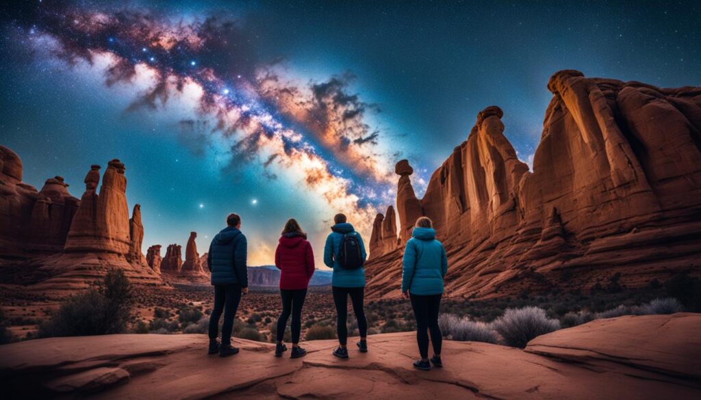 Arches National Park stargazing Arches National Park stargazing