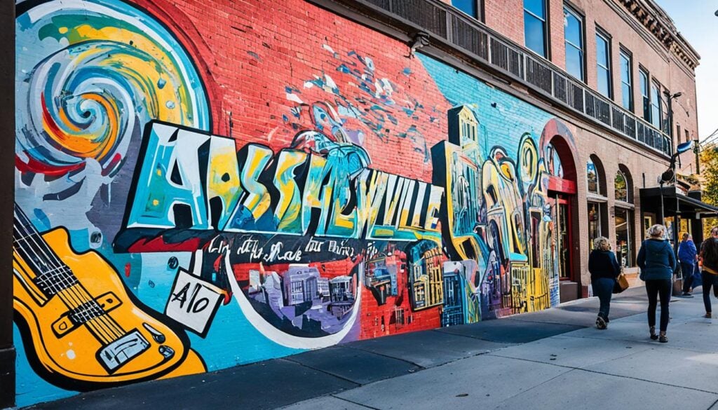 Asheville top attractions showcasing vibrant arts scene