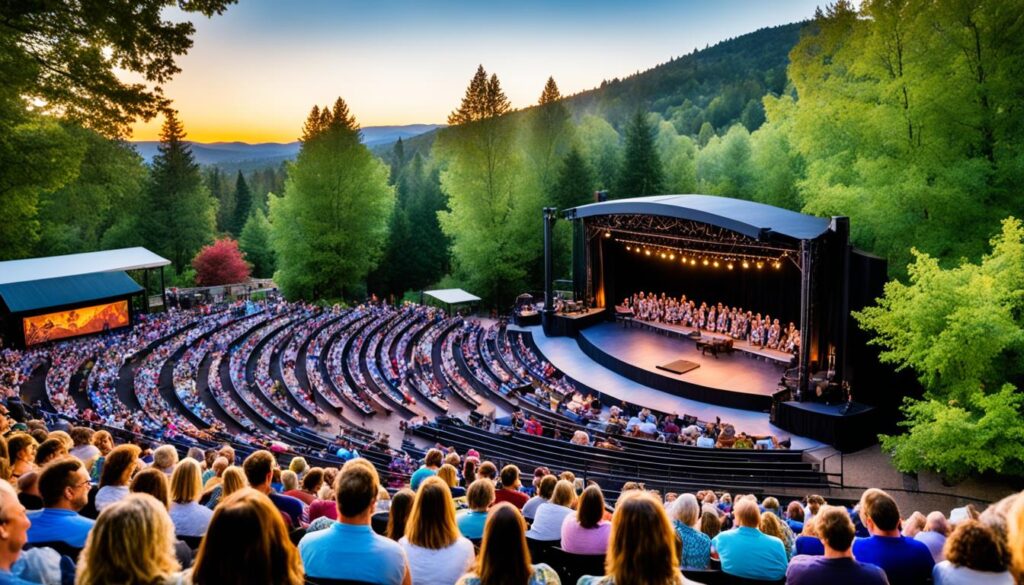 Ashland Shakespeare Festival outdoor theater Ashland Shakespeare Festival outdoor theater