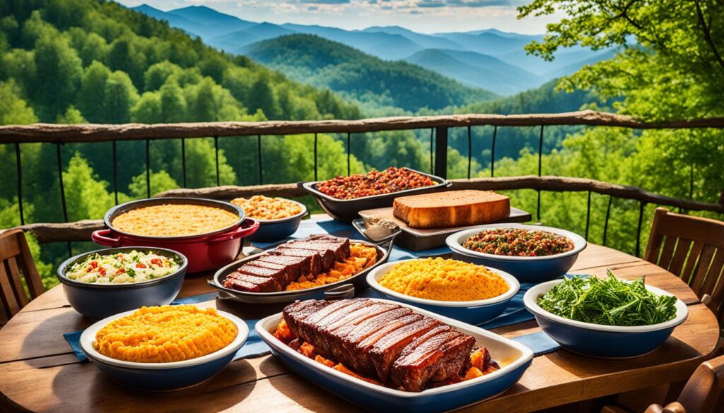 Authentic Gatlinburg dishes