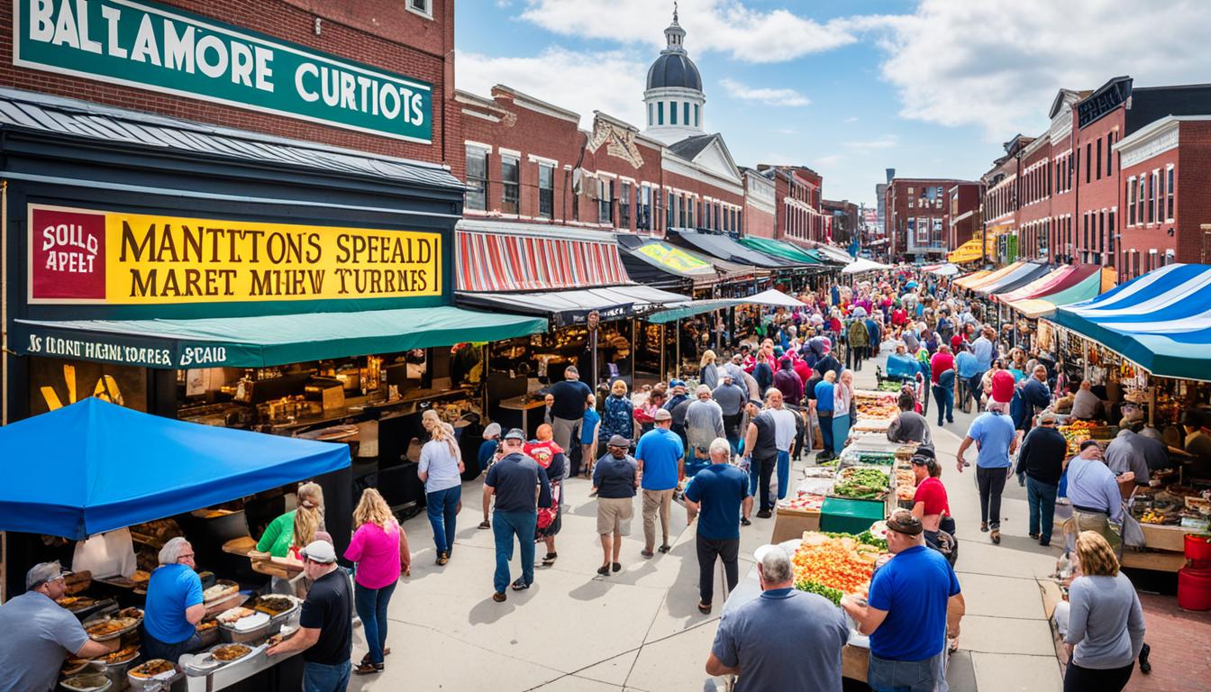 Baltimore Lexington Market best food stalls