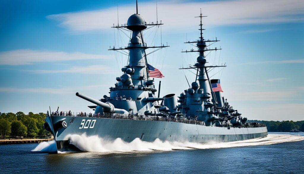 Battleship North Carolina tour