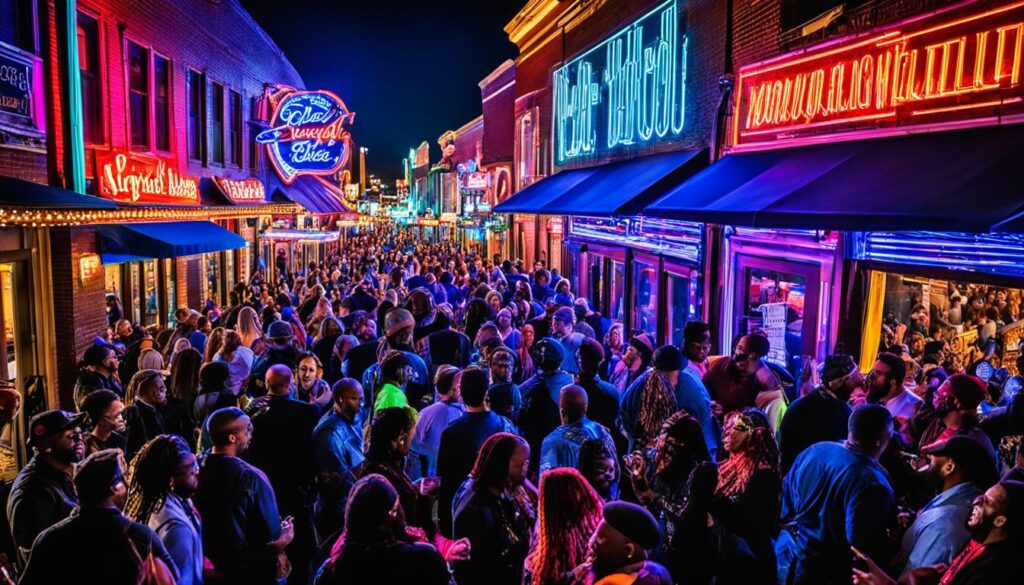 Beale Street nightlife experience Beale Street nightlife experience