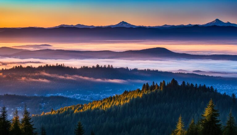 Best viewpoints Spencer Butte sunrise