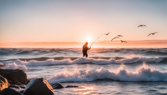 Can you fish on the beach in Ocean City?