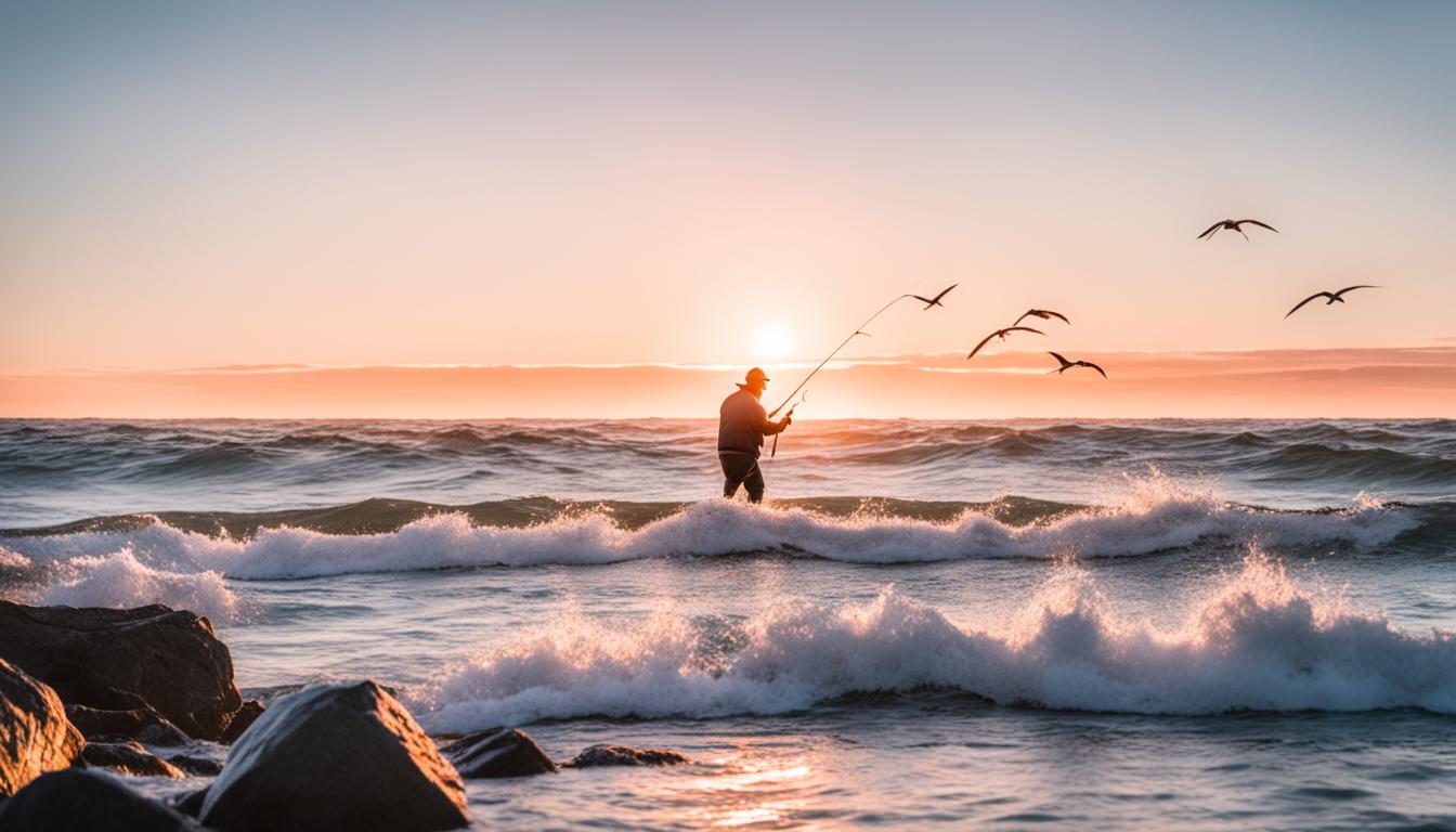 Can you fish on the beach in Ocean City?