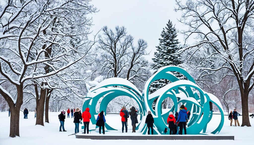 Can you visit the Minneapolis Sculpture Garden in winter? Can you visit the Minneapolis Sculpture Garden in winter?