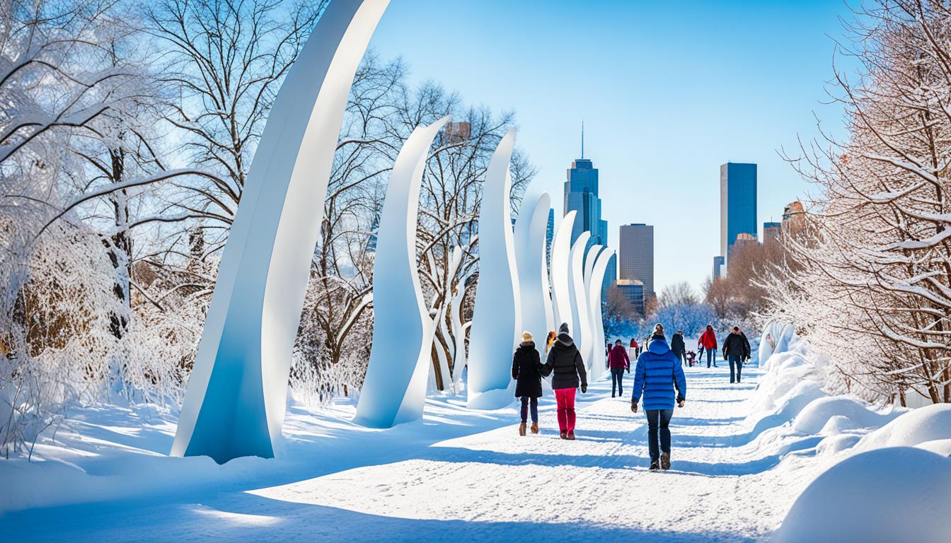 Can you visit the Minneapolis Sculpture Garden in winter?
