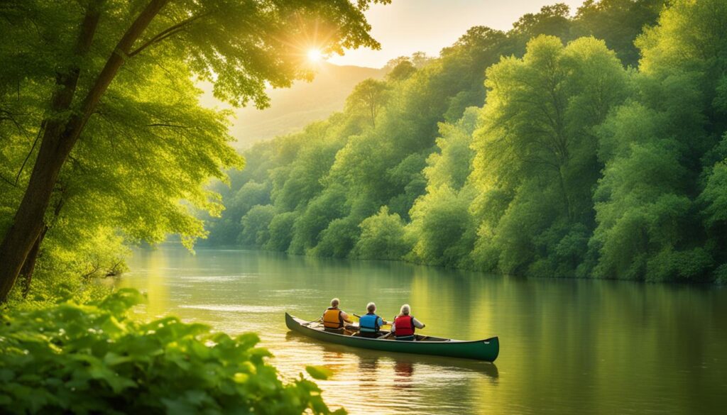 Canoeing in Charlotte