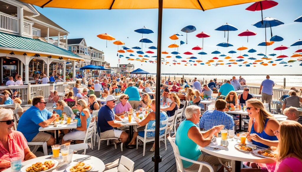 Casual dining in Ocean City