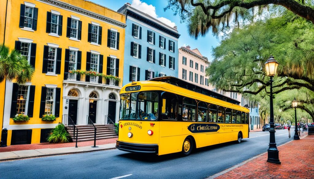 Charleston city tour transport options