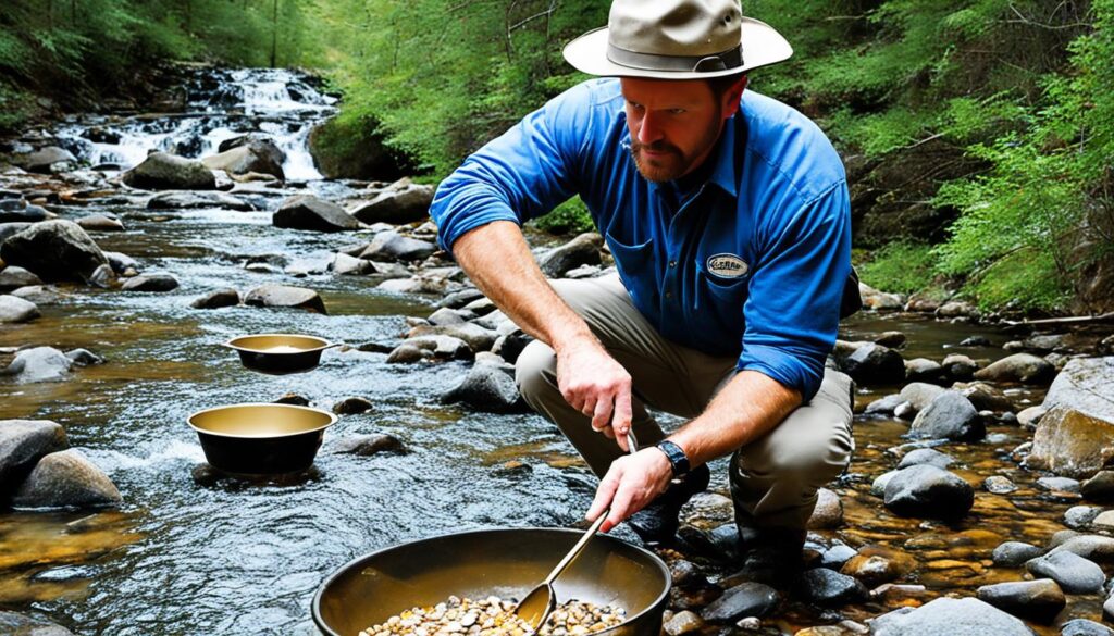 Charlotte gold panning regulations