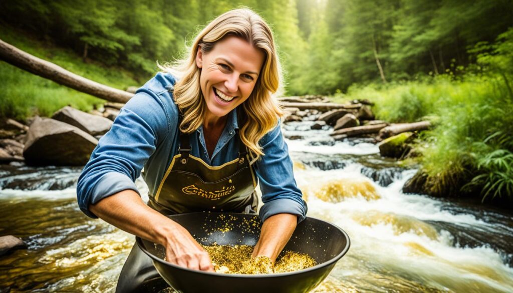 Charlotte gold panning tips